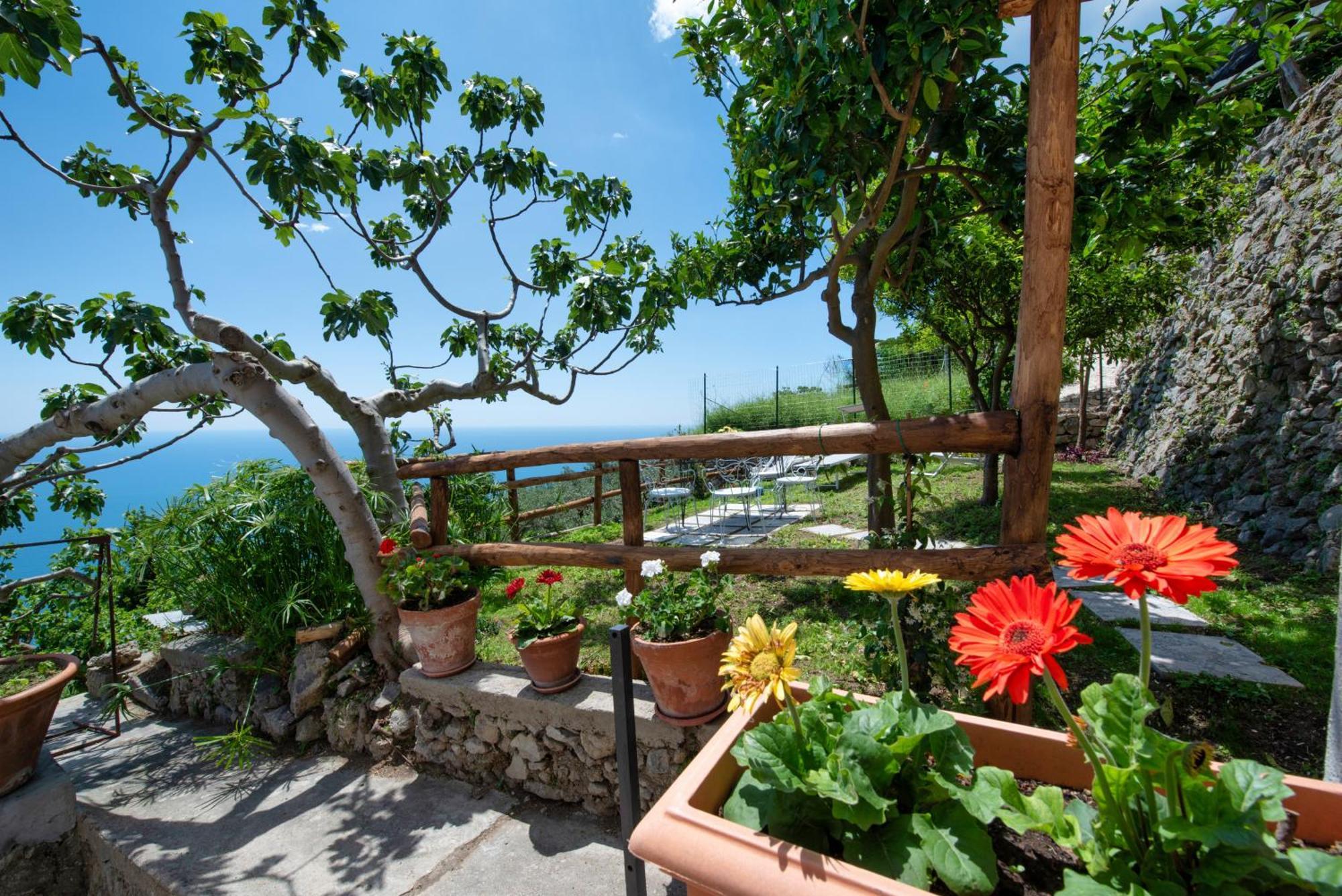 Casa Deva Amalfi Coast, With Private Garden Overlooking The Sea Экстерьер фото